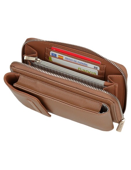 7945332 BANDOLERA PORTAMOVIL Y TARJETAS PJL ELIA MARRON 7945332 BANDOLERA PORTAMOVIL Y TARJETAS PJL ELIA MARRON