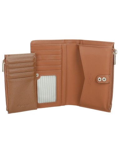 7948632 MONEDERO-BILLETERO PJL ELIA MARRON