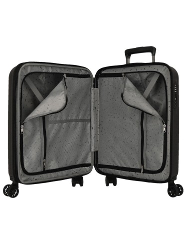 5318961 SET/2 TROLLEY  ABS 55-65CM.4R.C/EXP.WOOD NEGRO