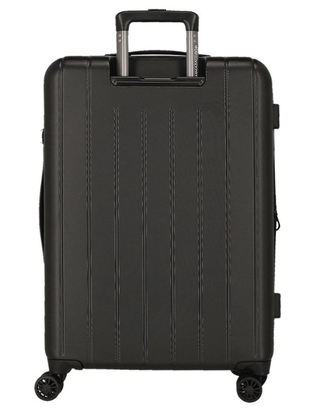 5318961 SET/2 TROLLEY  ABS 55-65CM.4R.C/EXP.WOOD NEGRO 5318961 SET/2 TROLLEY  ABS 55-65CM.4R.C/EXP.WOOD NEGRO