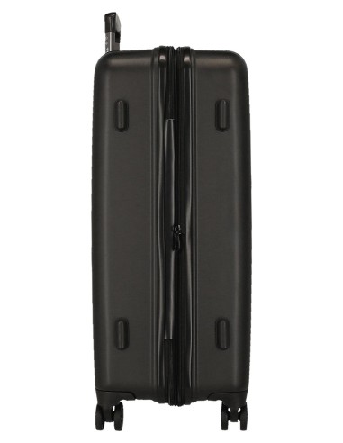 5318961 SET/2 TROLLEY  ABS 55-65CM.4R.C/EXP.WOOD NEGRO