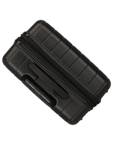 5318961 SET/2 TROLLEY  ABS 55-65CM.4R.C/EXP.WOOD NEGRO