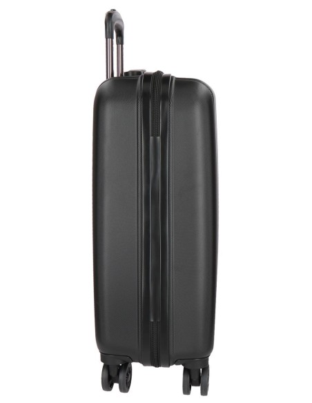 5319461 SET/3 TROLLEY  ABS 55-65-75CM. 4R.WOOD NEGRO 5319461 SET/3 TROLLEY  ABS 55-65-75CM. 4R.WOOD NEGRO