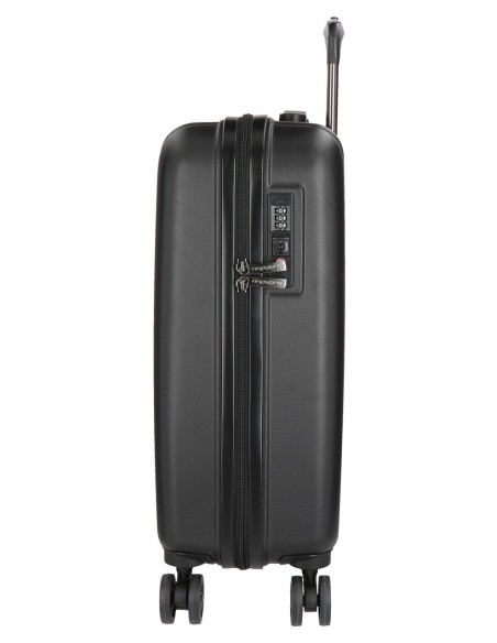 5319461 SET/3 TROLLEY  ABS 55-65-75CM. 4R.WOOD NEGRO 5319461 SET/3 TROLLEY  ABS 55-65-75CM. 4R.WOOD NEGRO