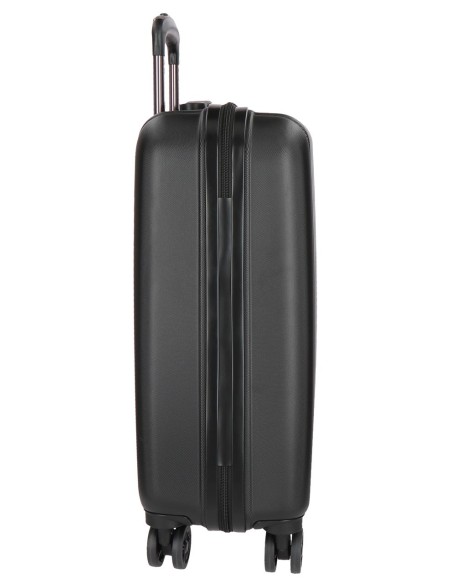 5319461 SET/3 TROLLEY  ABS 55-65-75CM. 4R.WOOD NEGRO 5319461 SET/3 TROLLEY  ABS 55-65-75CM. 4R.WOOD NEGRO