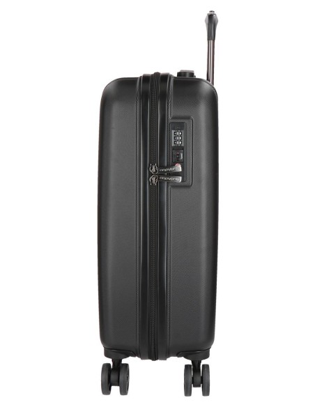 5319461 SET/3 TROLLEY  ABS 55-65-75CM. 4R.WOOD NEGRO 5319461 SET/3 TROLLEY  ABS 55-65-75CM. 4R.WOOD NEGRO