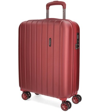 5319166 TROLLEY ABS 55CM.4R.WOOD ROJO