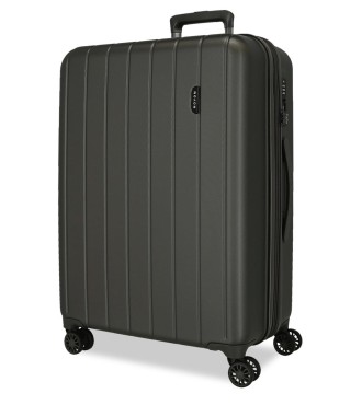 5319262 TROLLEY ABS 65CM. C/EXP. 4R.WOOD ANTRACITA