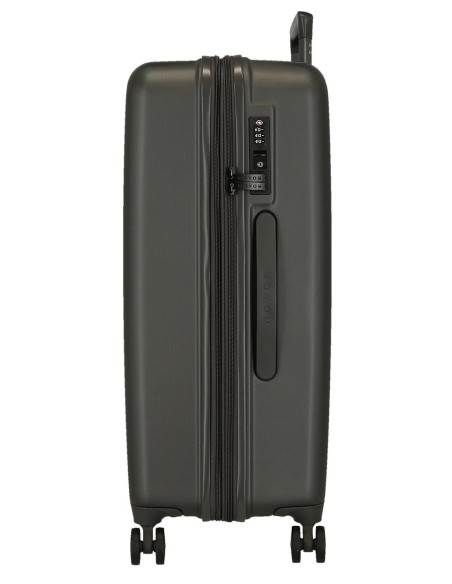 5319262 TROLLEY ABS 65CM. C/EXP. 4R.WOOD ANTRACITA 5319262 TROLLEY ABS 65CM. C/EXP. 4R.WOOD ANTRACITA