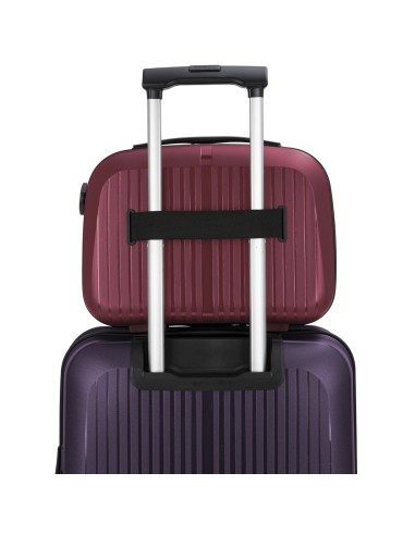 Set 3 Maletas C22-M-L + Neceser Gabol Brooklyn Burdeos Ju...