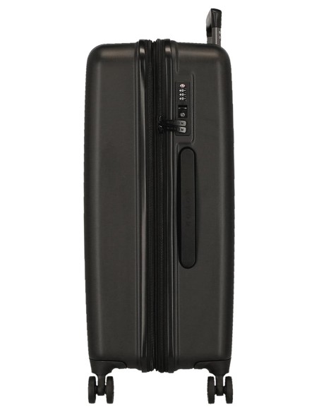 5319361 TROLLEY ABS 75CM. C/EXP. 4R.WOOD NEGRO 5319361 TROLLEY ABS 75CM. C/EXP. 4R.WOOD NEGRO