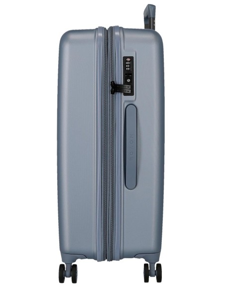 5319363 TROLLEY ABS 75CM. C/EXP. 4R.WOOD PLATA 5319363 TROLLEY ABS 75CM. C/EXP. 4R.WOOD PLATA