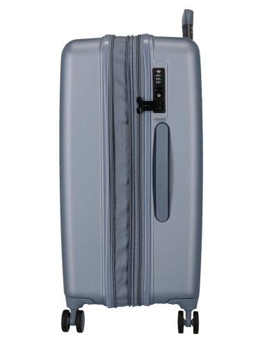 5319363 TROLLEY ABS 75CM. C/EXP. 4R.WOOD PLATA