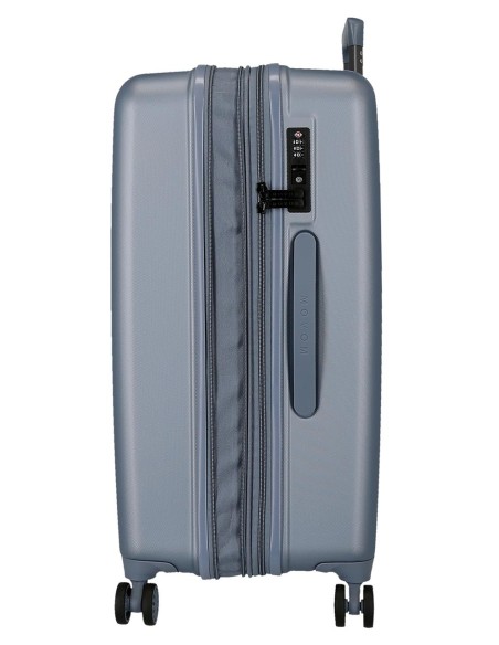 5319363 TROLLEY ABS 75CM. C/EXP. 4R.WOOD PLATA 5319363 TROLLEY ABS 75CM. C/EXP. 4R.WOOD PLATA