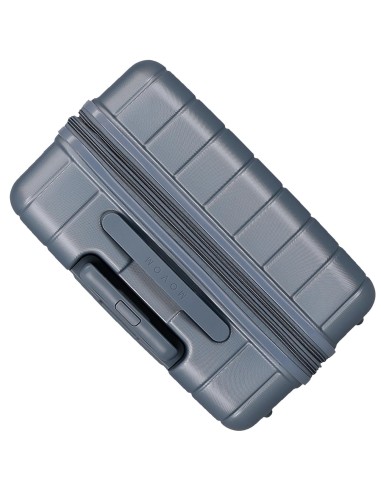 5319363 TROLLEY ABS 75CM. C/EXP. 4R.WOOD PLATA