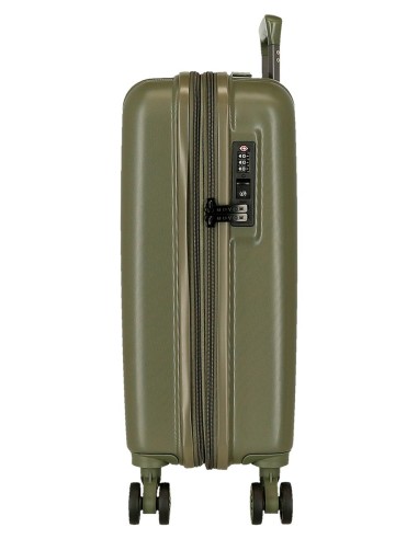 531866A TROLLEY ABS 55CM.4R.C/EXP.WOOD CAQUI