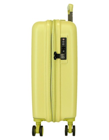 531866B TROLLEY ABS 55CM.4R.C/EXP.WOOD AMARILLO