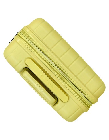 531866B TROLLEY ABS 55CM.4R.C/EXP.WOOD AMARILLO