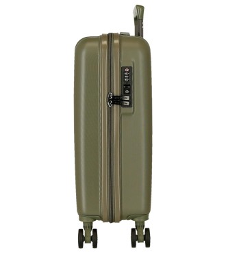 531916A TROLLEY ABS 55CM.4R.WOOD CAQUI 2