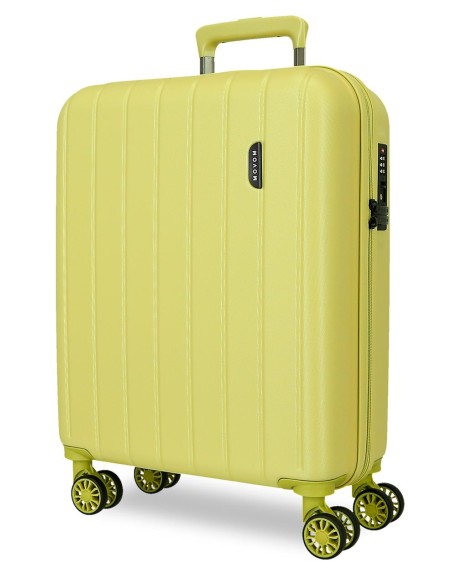 531916B TROLLEY ABS 55CM.4R.WOOD AMARILLO 531916B TROLLEY ABS 55CM.4R.WOOD AMARILLO