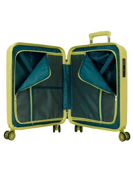 531916B TROLLEY ABS 55CM.4R.WOOD AMARILLO 531916B TROLLEY ABS 55CM.4R.WOOD AMARILLO