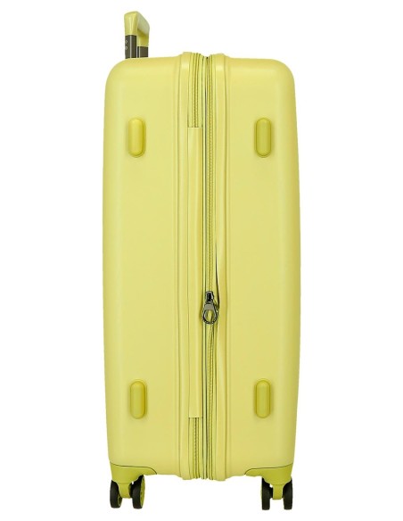 531926B TROLLEY ABS 65CM. C/EXP. 4R.WOOD AMARILLO 531926B TROLLEY ABS 65CM. C/EXP. 4R.WOOD AMARILLO