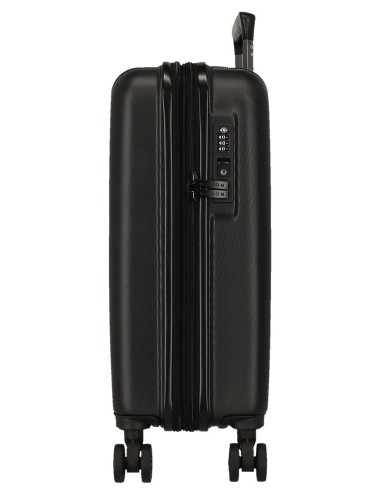 5318461 SET 3/TROLLEY ABS 55-65-75CM. C/EXP 4R.WOOD NEGRO