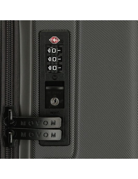 5318462 SET 3/TROLLEY ABS 55-65-75CM. C/EXP 4R.WOOD ANTRACIT 5318462 SET 3/TROLLEY ABS 55-65-75CM. C/EXP 4R.WOOD ANTRACIT