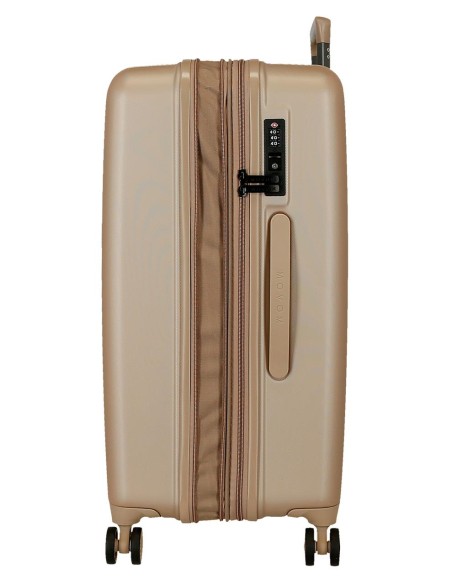 5318465 SET 3/TROLLEY ABS 55-65-75CM. C/EXP 4R.WOOD CHAMPAGN 5318465 SET 3/TROLLEY ABS 55-65-75CM. C/EXP 4R.WOOD CHAMPAGN