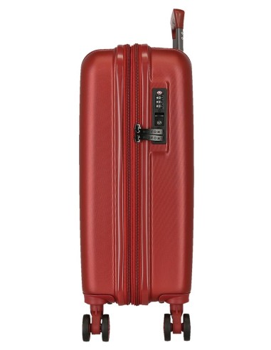 5318466 SET 3/TROLLEY ABS 55-65-75CM. C/EXP 4R.WOOD ROJO