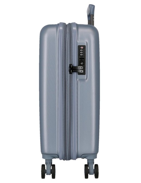 5318663 TROLLEY ABS 55CM.4R.C/EXP.WOOD PLATA