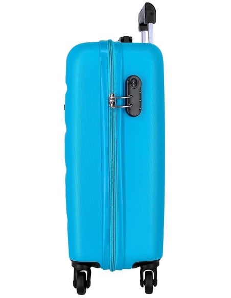 584946A SET/3 TROLLEY ABS 55-65-75CM.4R. ROLL ROAD FLEX AZUL