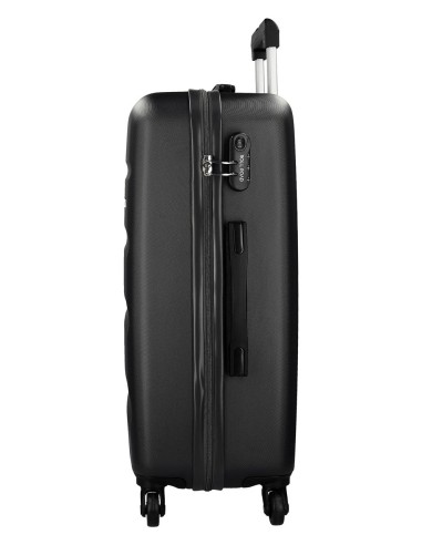 5849560 SET/2 TROLLEY ABS 55-65-CM.4R. ROLL ROAD FLEX NEGRO