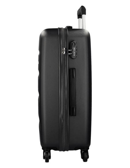 5849560 SET/2 TROLLEY ABS 55-65-CM.4R. ROLL ROAD FLEX NEGRO 5849560 SET/2 TROLLEY ABS 55-65-CM.4R. ROLL ROAD FLEX NEGRO