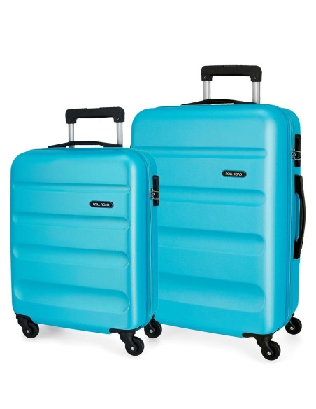 584956A SET/2 TROLLEY ABS 55-65-CM.4R. ROLL ROAD FLEX AZULIN 584956A SET/2 TROLLEY ABS 55-65-CM.4R. ROLL ROAD FLEX AZULIN