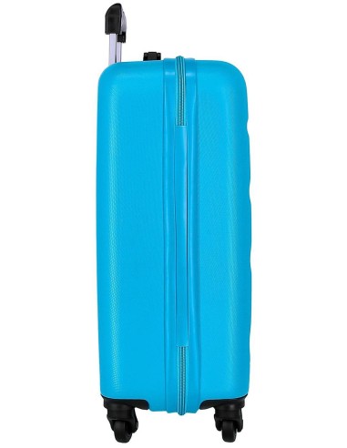 584956A SET/2 TROLLEY ABS 55-65-CM.4R. ROLL ROAD FLEX AZULIN