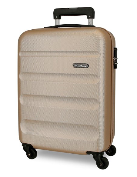 5849169 TROLLEY ABS 55CM.4R. ROLL ROAD FLEX CHAMPAGNE 5849169 TROLLEY ABS 55CM.4R. ROLL ROAD FLEX CHAMPAGNE