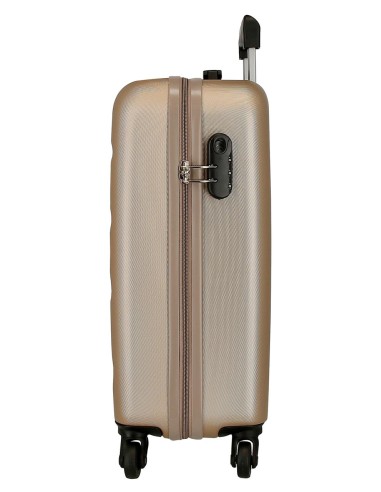 5849169 TROLLEY ABS 55CM.4R. ROLL ROAD FLEX CHAMPAGNE