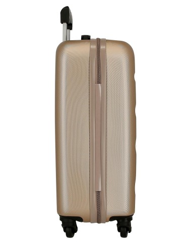 5849169 TROLLEY ABS 55CM.4R. ROLL ROAD FLEX CHAMPAGNE