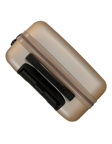 5849169 TROLLEY ABS 55CM.4R. ROLL ROAD FLEX CHAMPAGNE