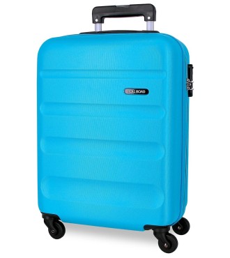 584916A TROLLEY ABS 55CM.4R. ROLL ROAD FLEX AZULINA