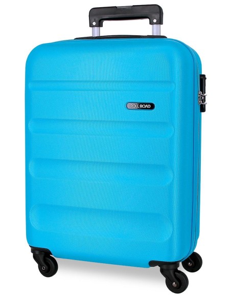 584916A TROLLEY ABS 55CM.4R. ROLL ROAD FLEX AZULINA 584916A TROLLEY ABS 55CM.4R. ROLL ROAD FLEX AZULINA