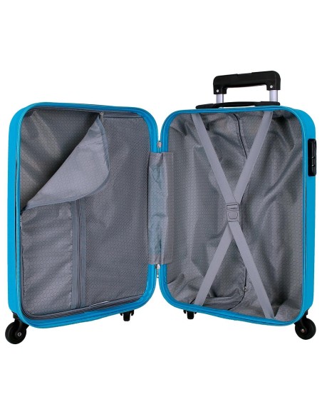 584916A TROLLEY ABS 55CM.4R. ROLL ROAD FLEX AZULINA 584916A TROLLEY ABS 55CM.4R. ROLL ROAD FLEX AZULINA