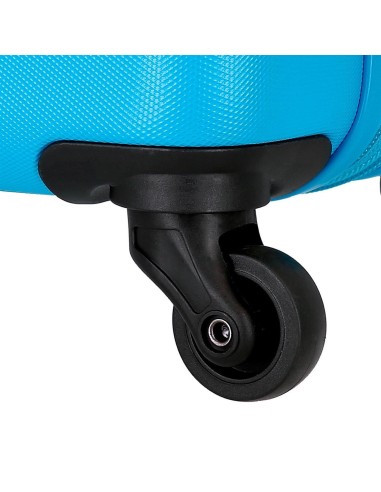 584916A TROLLEY ABS 55CM.4R. ROLL ROAD FLEX AZULINA