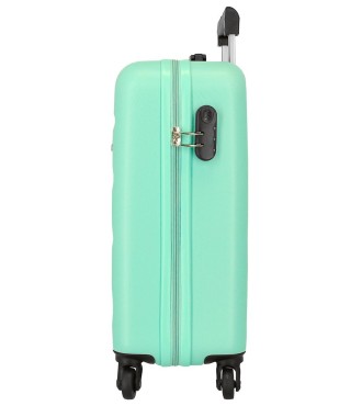 584916B TROLLEY ABS 55CM.4R. ROLL ROAD FLEX TURQUESA 2