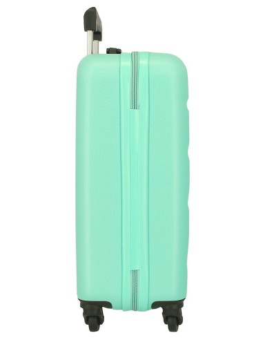 584916B TROLLEY ABS 55CM.4R. ROLL ROAD FLEX TURQUESA