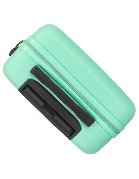 584916B TROLLEY ABS 55CM.4R. ROLL ROAD FLEX TURQUESA