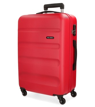 5849264 TROLLEY ABS 65CM.4R. ROLL ROAD FLEX ROJO