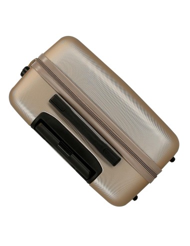 5849269 TROLLEY ABS 65CM.4R. ROLL ROAD FLEX CHAMPAGNE