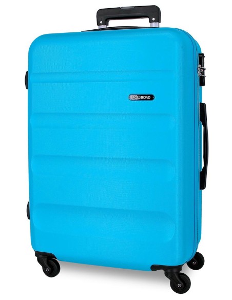 584926A TROLLEY ABS 65CM.4R. ROLL ROAD FLEX AZULINA 584926A TROLLEY ABS 65CM.4R. ROLL ROAD FLEX AZULINA